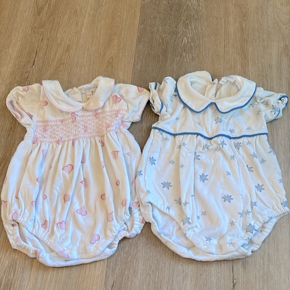 B/G twin outfit, GUC, Nellapima, 9-12 months